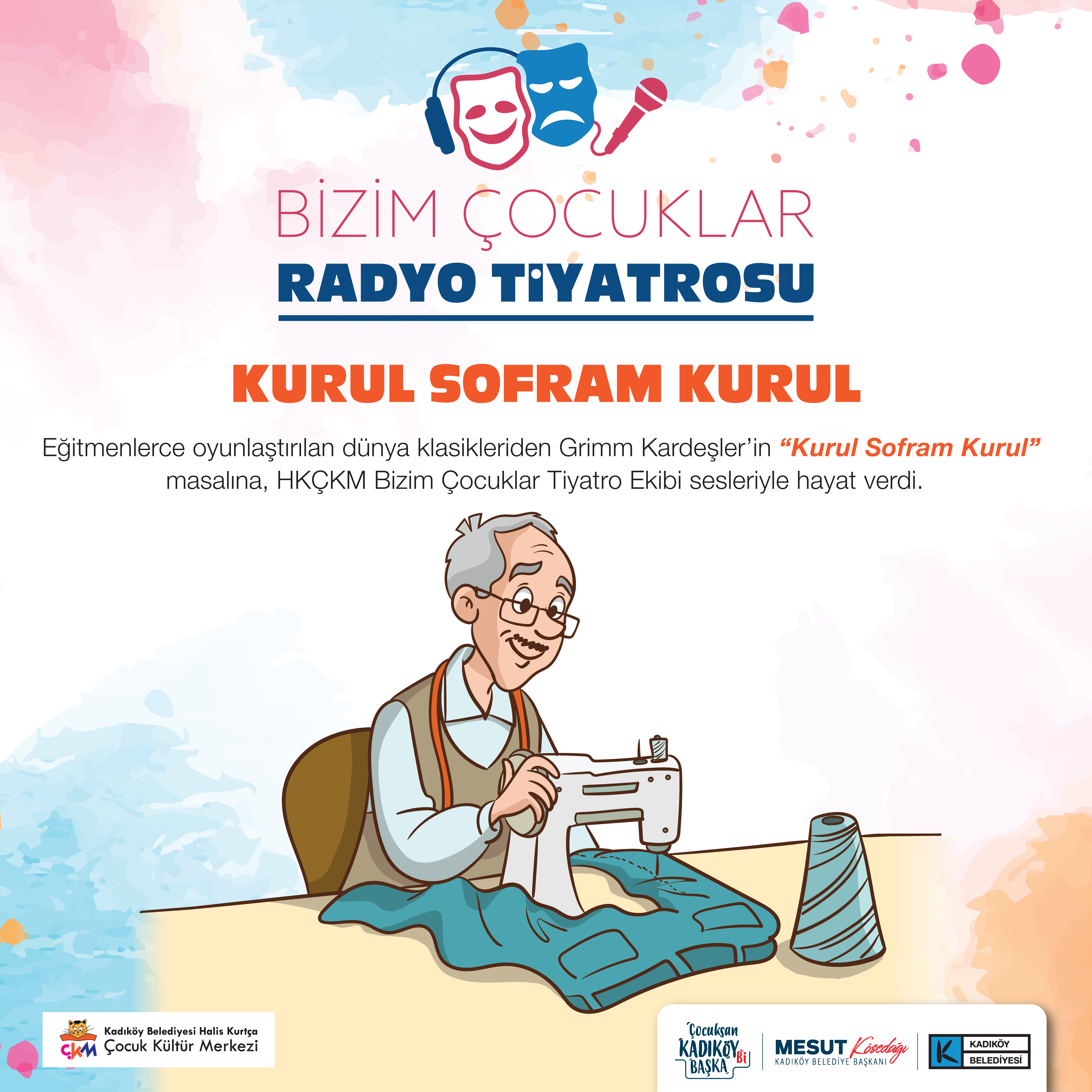 Bizim Çocuklar Radyo Tiyatrosu “Kurul Sofram Kurul” yayında